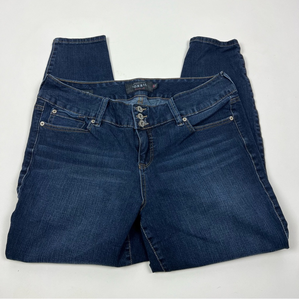 Torrid Dark Wash Jegging Skinny Leg Size 18 Regular